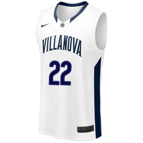 Men #22 Peyton Heck Villanova Wildcats College Basketball Jerseys Sale-White